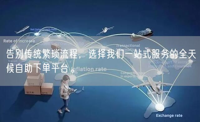 告别传统繁琐流程，选择我们一站式服务的全天候自助下单平台。