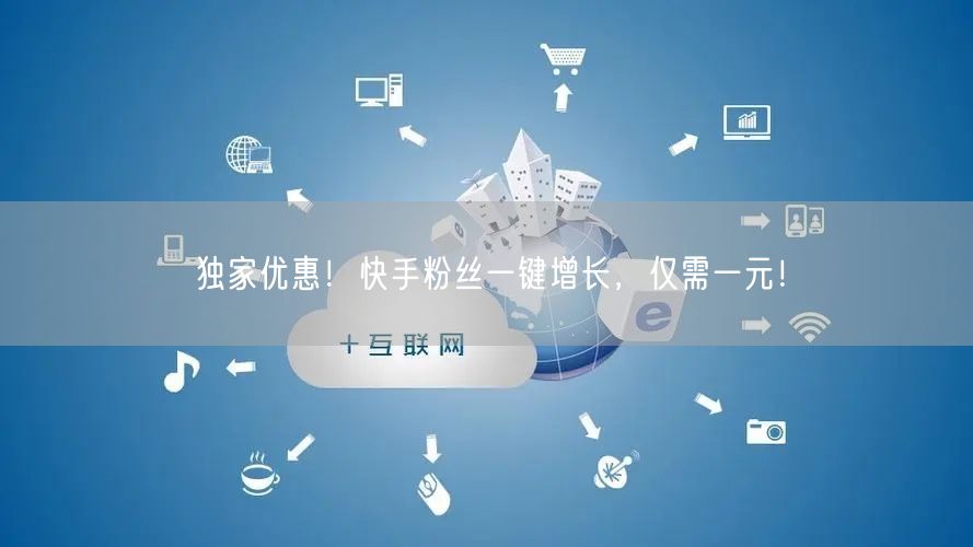 独家优惠！快手粉丝一键增长，仅需一元！